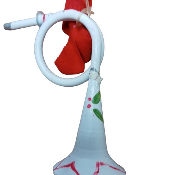 🎺 Vintage Christmas Ornaments🎄📯 Set 3pc Toy Trumpet + Soldier - Picture 12 of 14